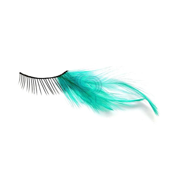 FEATHER GREEN LASHES